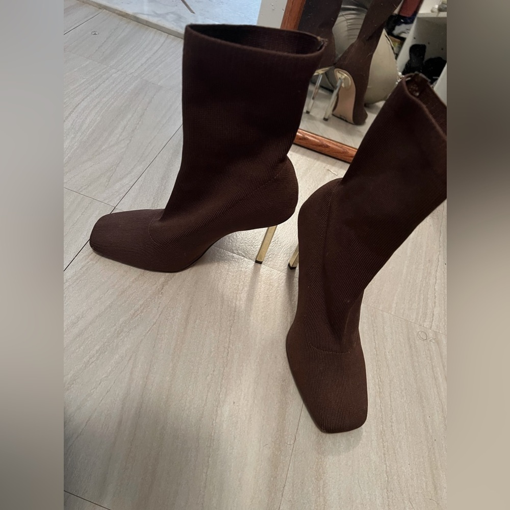 Sexy brown stilettos